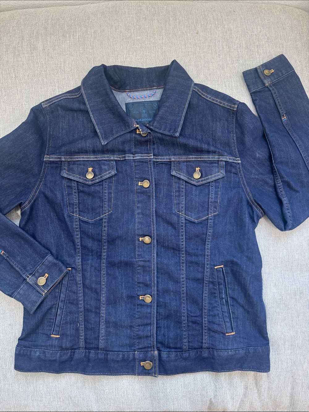 Patagonia Denim Jacket Women’s Size XL